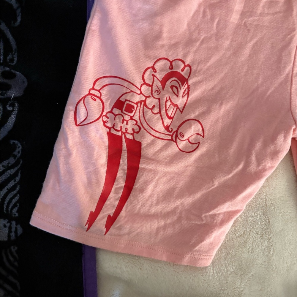 O-Mighty Pink Ruffled Shorts